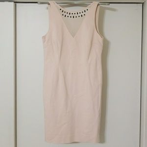 NWOT Philosophy sheath dress w/mesh & crystals